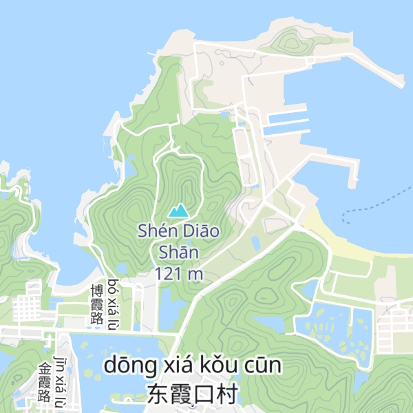 Map of Hóu Shān
