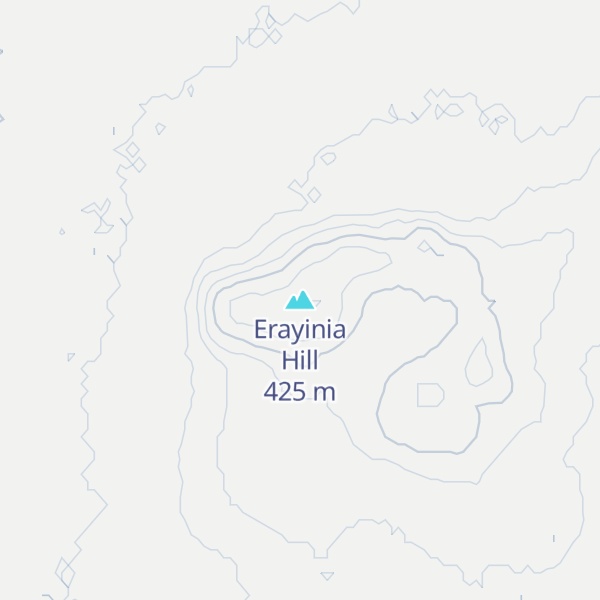 Map of Erayinia Hill