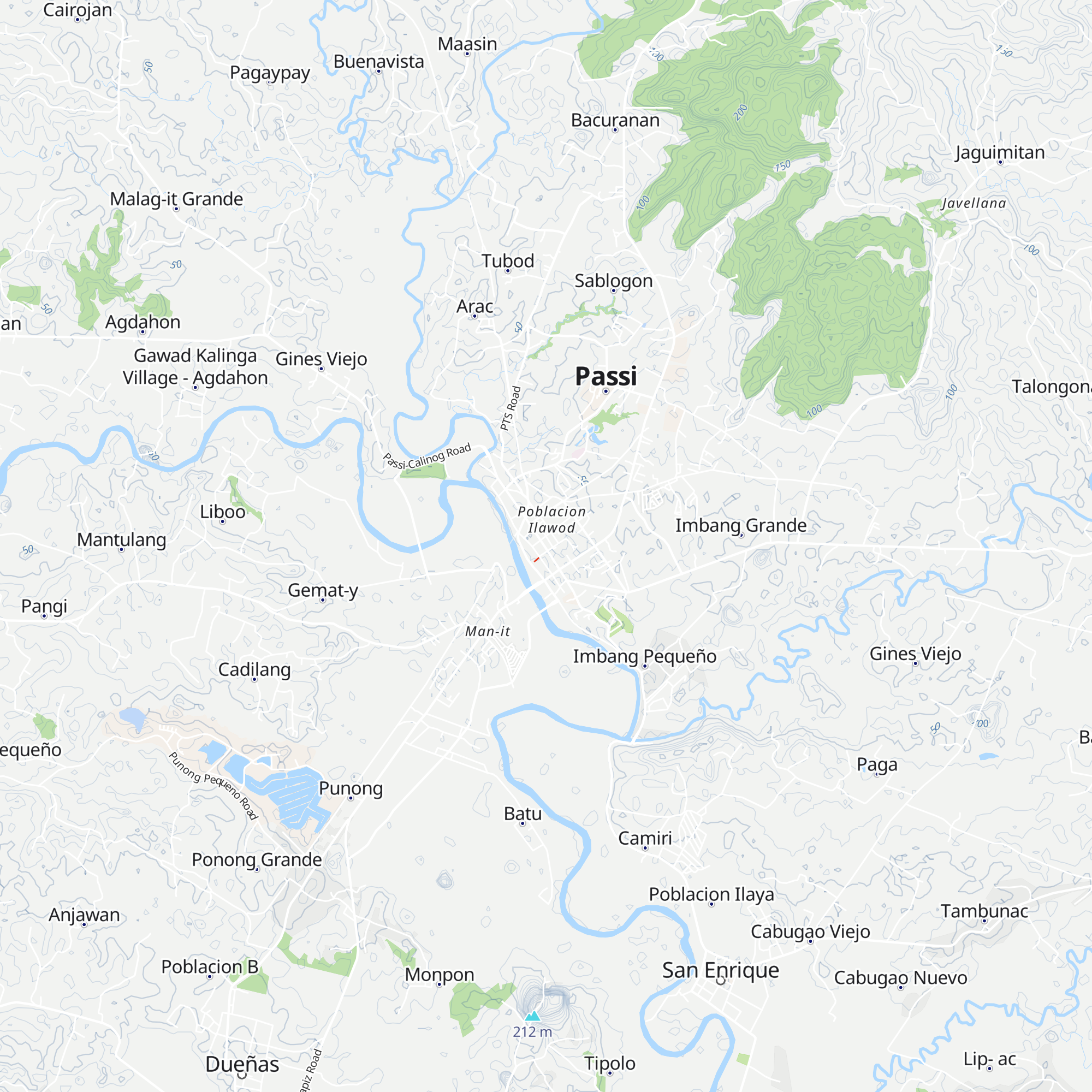 Passi City Tourism Office map