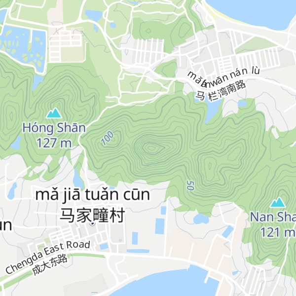 Map of Niú Qīngshān