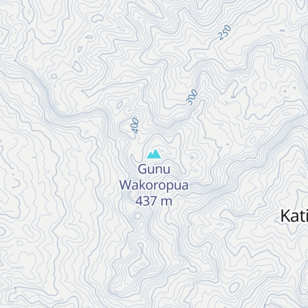 Map of Gunu Wakoropua