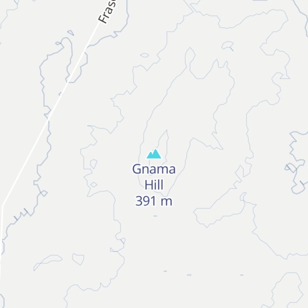 Map of Gnama Hill