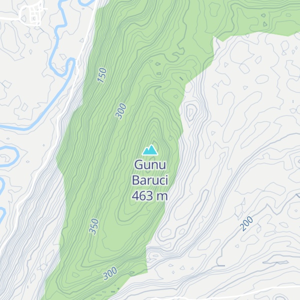 Map of Gunu Baruci