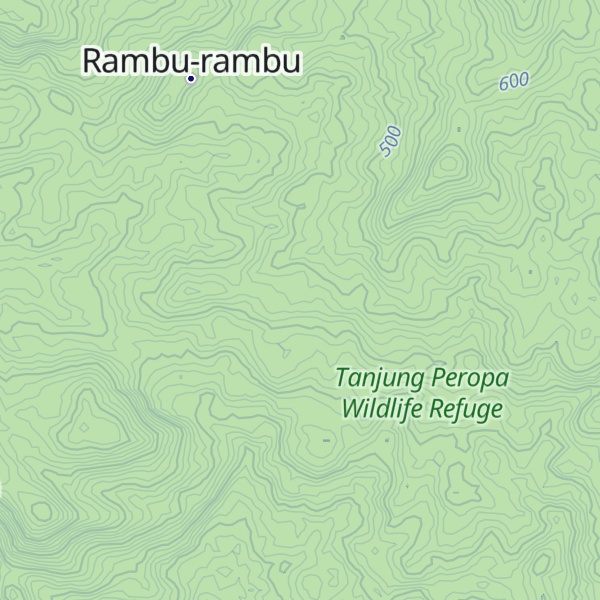 Map of Gunung Kolono