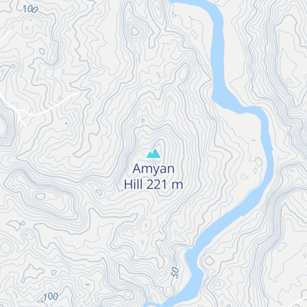 Map of Amyan Hill