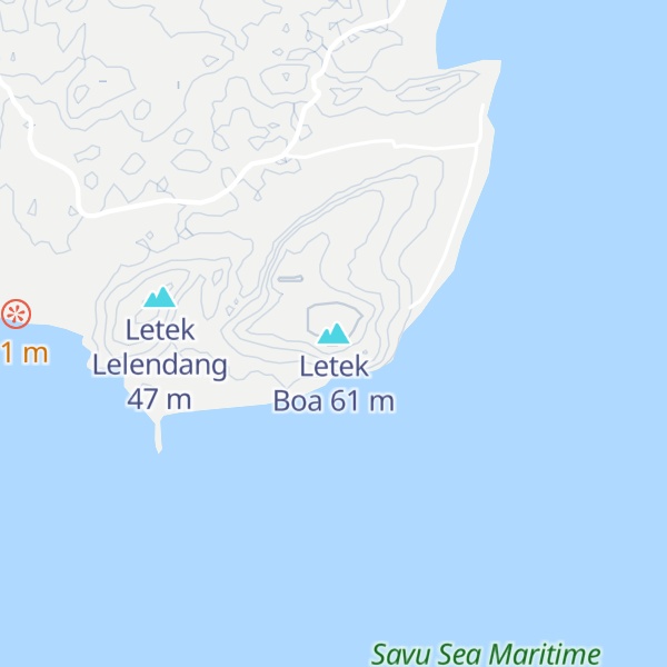 Map of Letek Boa