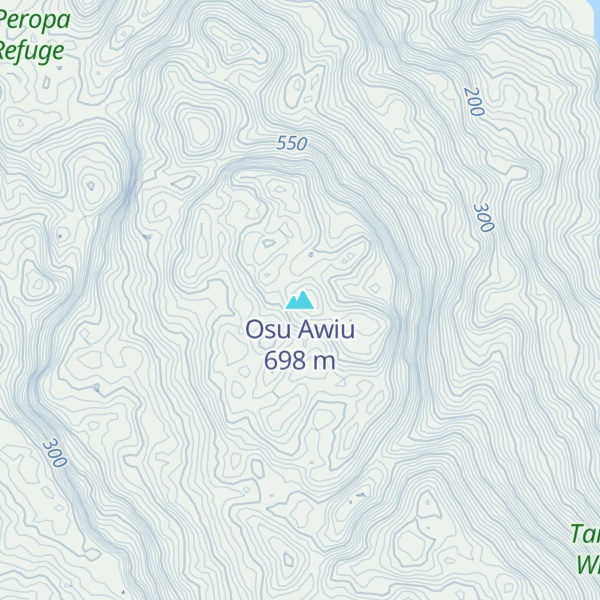 Map of Osu Awiu