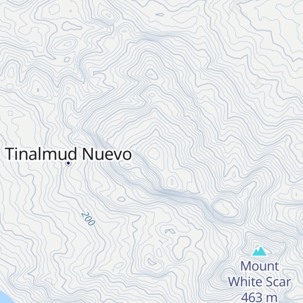 Map of Mount Tinalmud