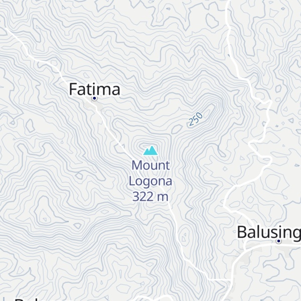 Map of Mount Logona