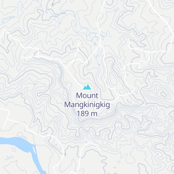 Map of Mount Mangkinigkig