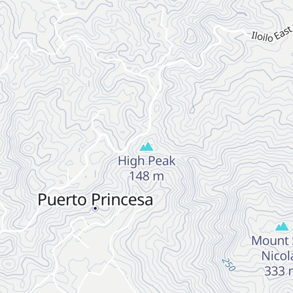 Map of High Peak