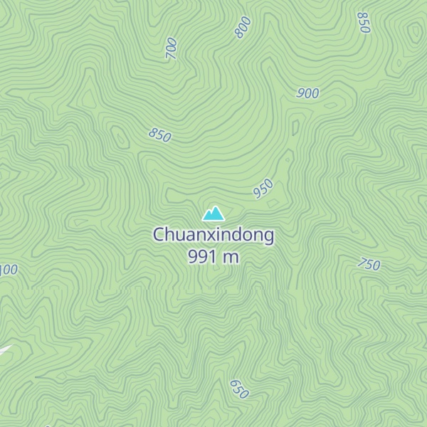 Map of Chuanxindong