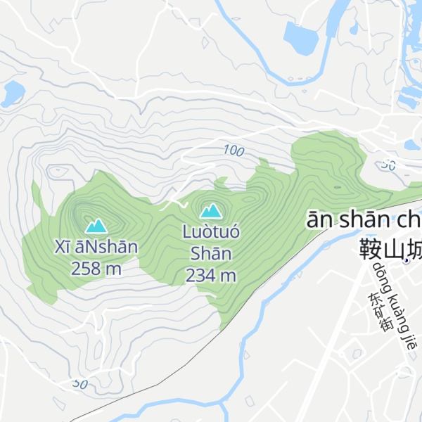Map of Luòtuó Shān