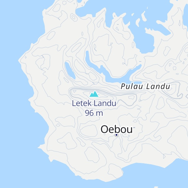 Map of Letek Landu