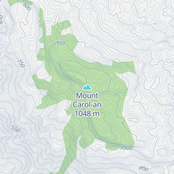 Map of Mount Carol-an