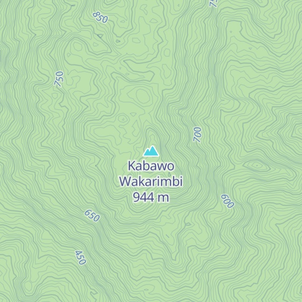 Map of Kabawo Wakarimbi