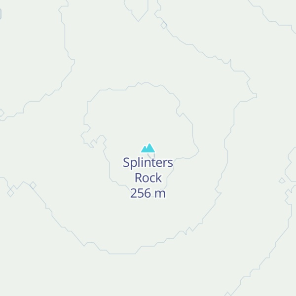 Map of Splinters Rock