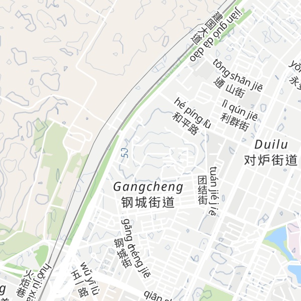 Map of Duì Lú Shān