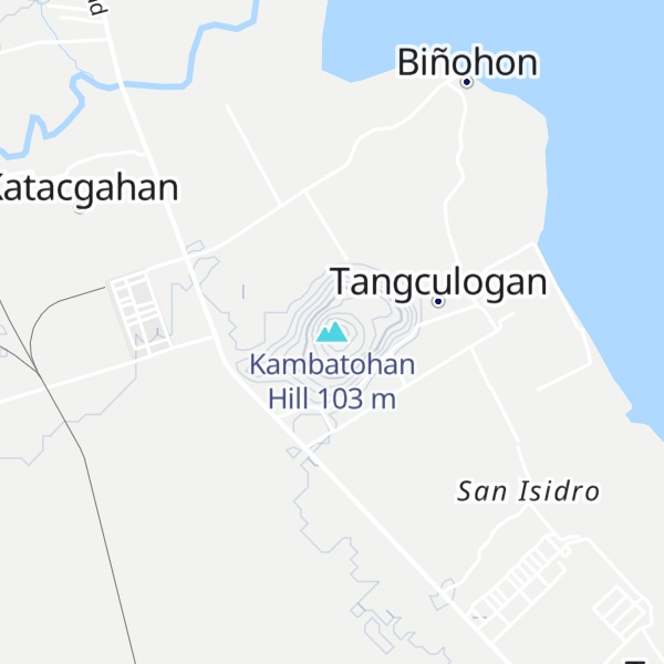 Map of Kambatohan Hill