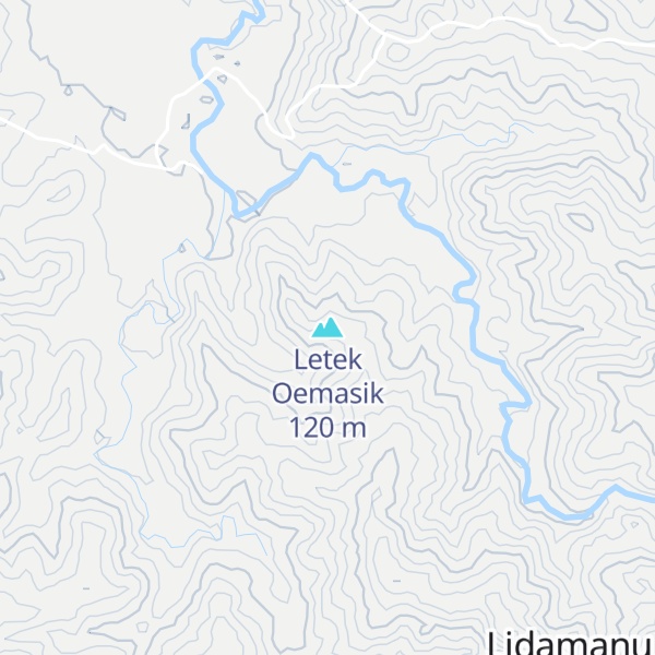 Map of Letek Oemasik