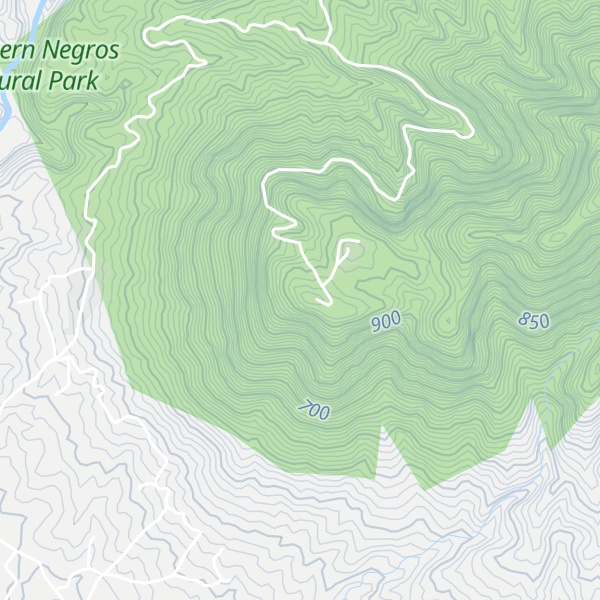Map of Mount Canlandog