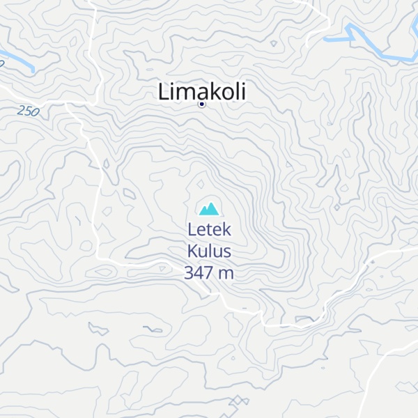 Map of Letek Kulus