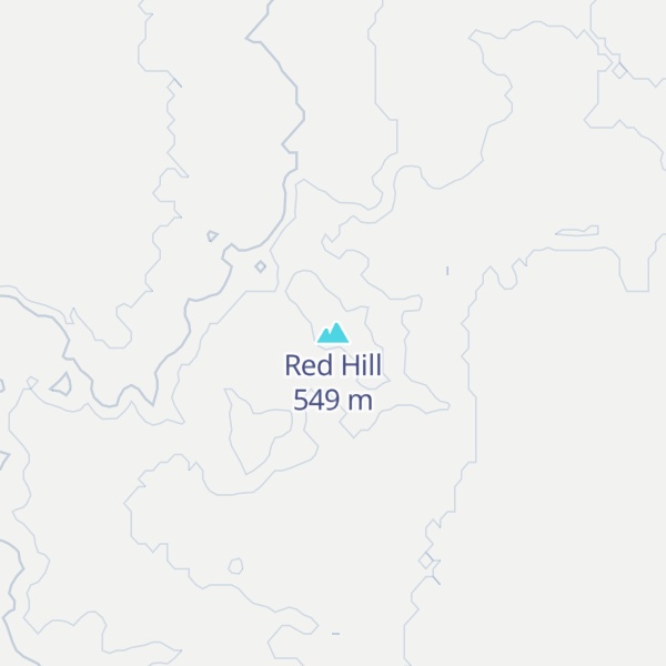 Map of Red Hill