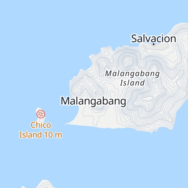 Map of Mount Malangabang