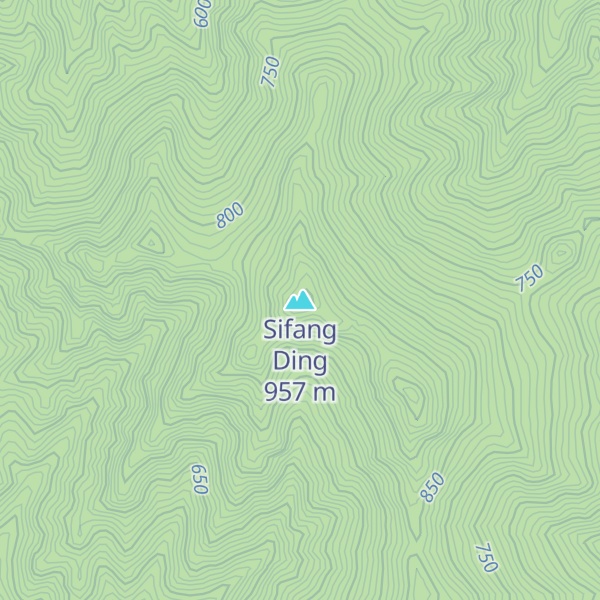 Map of Sifang Ding