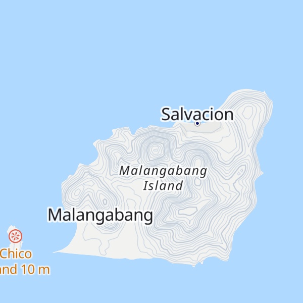 Map of Mount Luyo