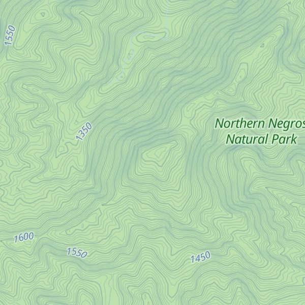 Map of Mount Mandalagan