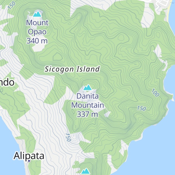 Map of Danita Mountain