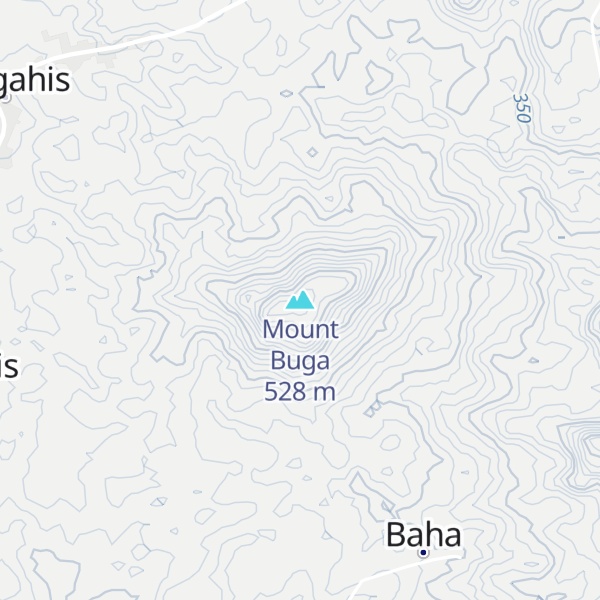 Map of Mount Buga
