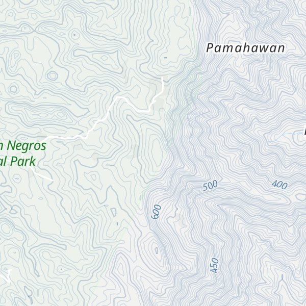 Map of Mount Balabag