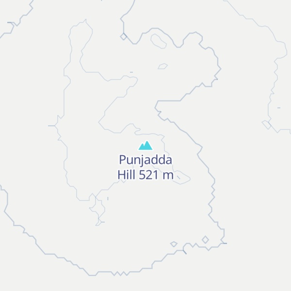 Map of Punjadda Hill