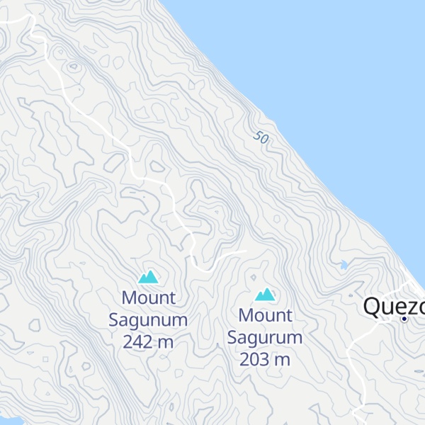 Map of Mount Sagurun