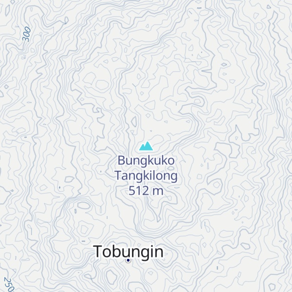 Map of Bungkuko Tangkilong