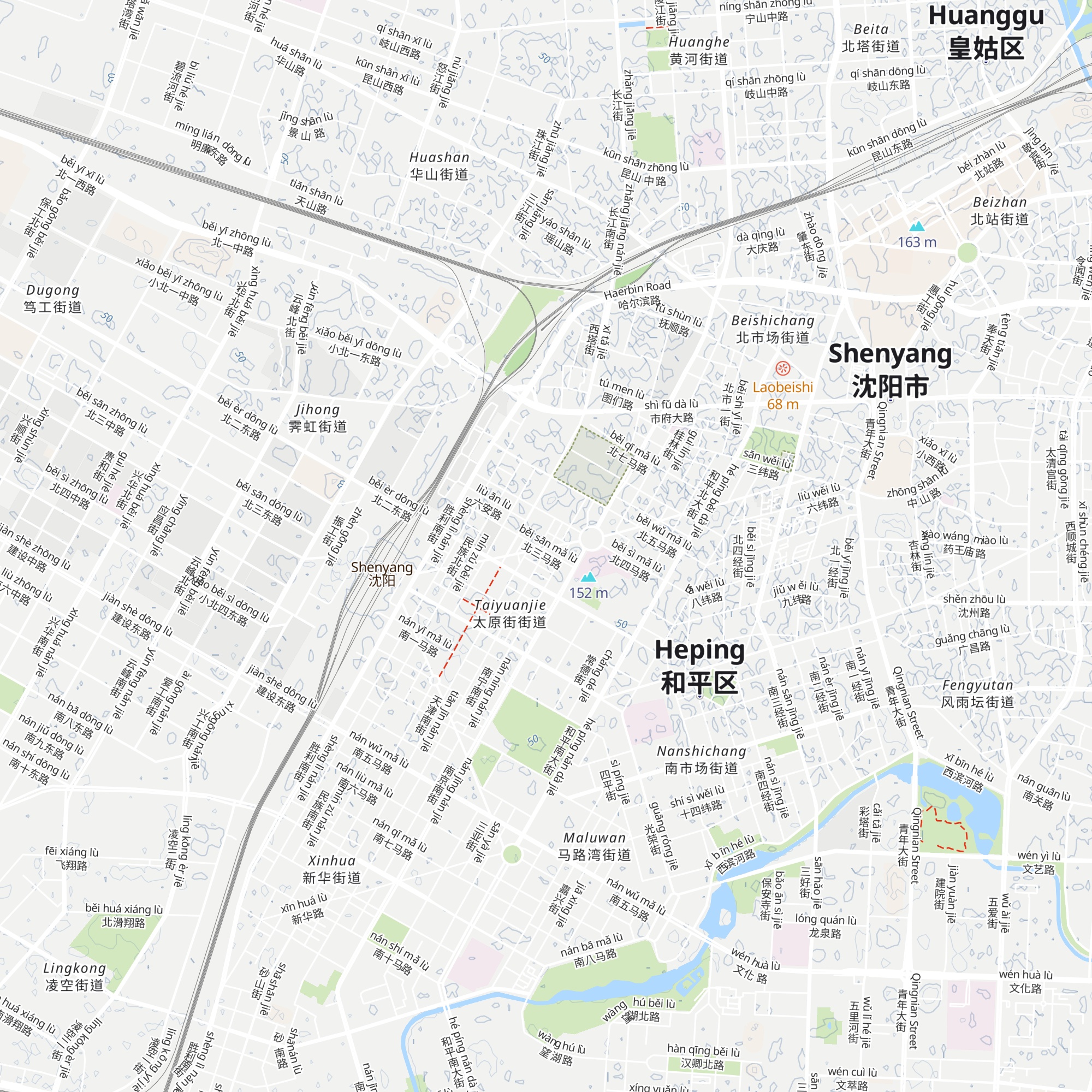 Qiū Lín Gōngsī map