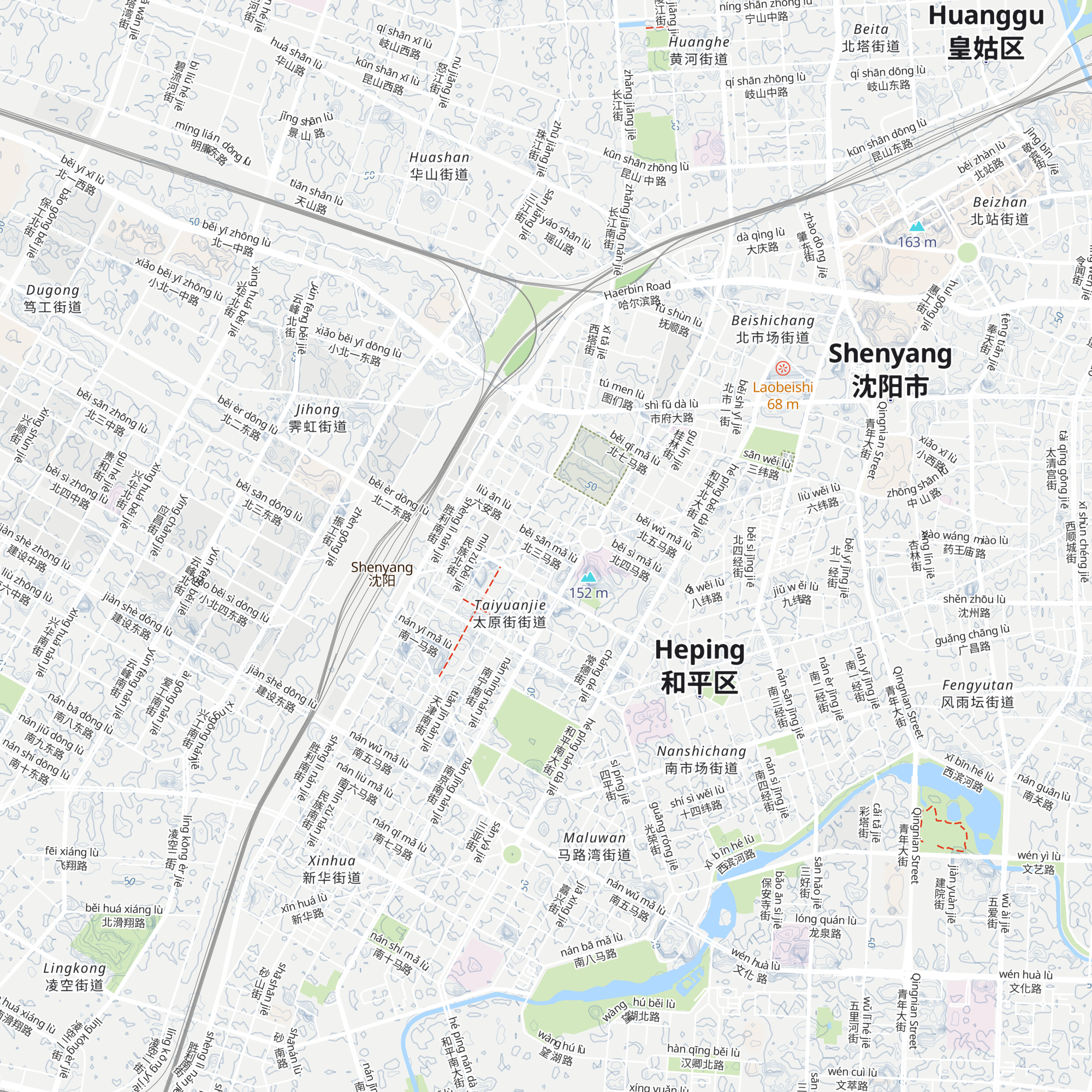 Qiū Lín Gōngsī map