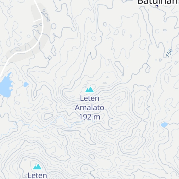 Map of Leten Amalato
