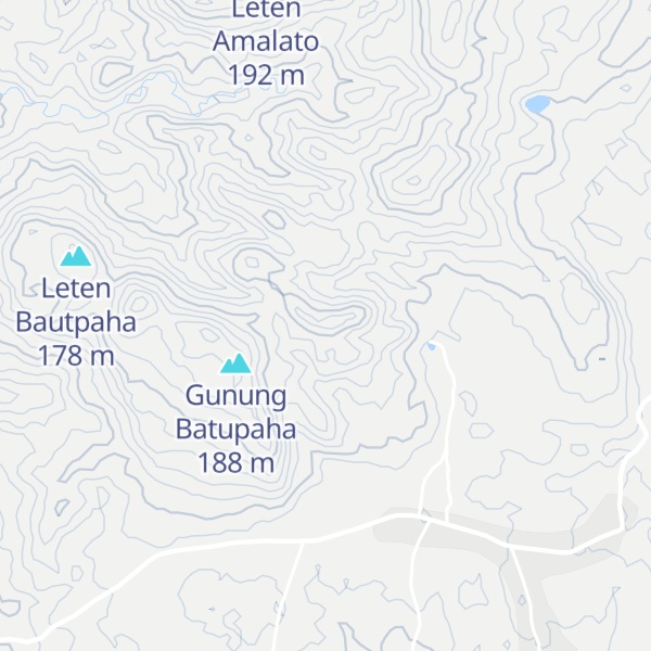 Map of Tubu Kokok