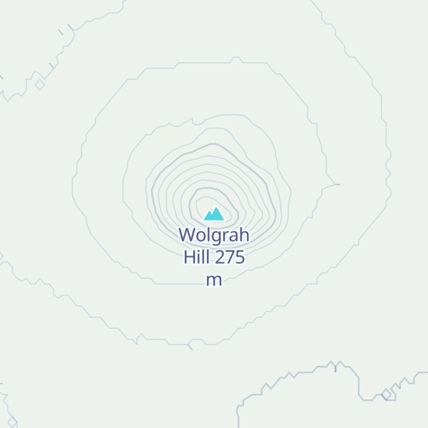 Map of Wolgrah Hill