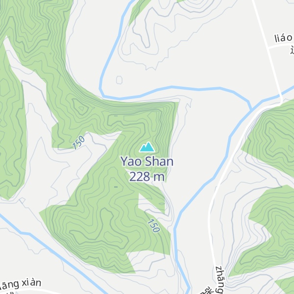 Map of Yao Shan