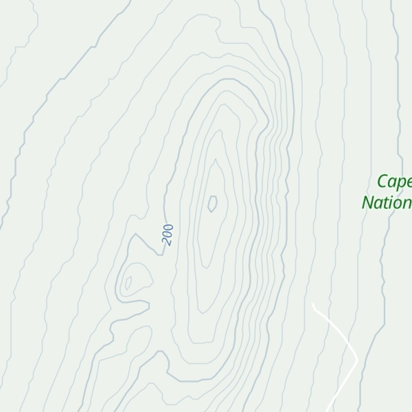 Map of The Diamonds Hill