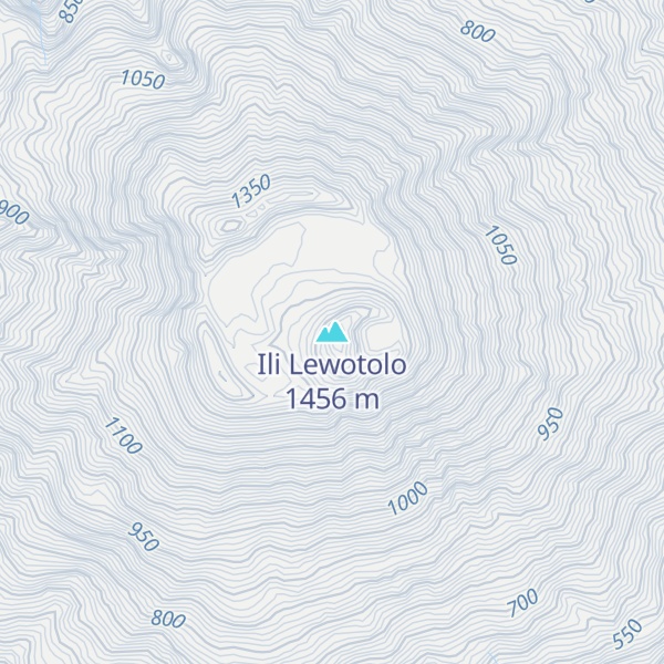 Map of Ili Lewotolo