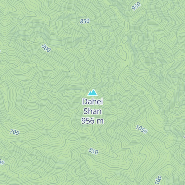 Map of Dahei Shan