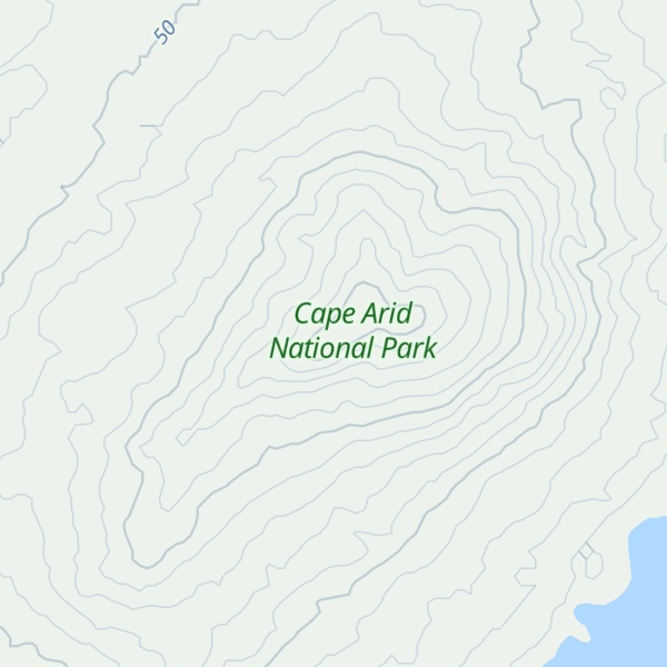 Map of Mount Pasley