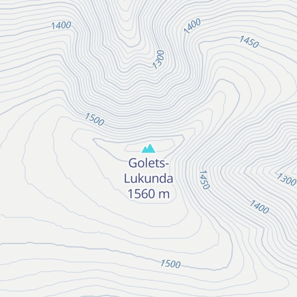 Map of Golets-Lukunda