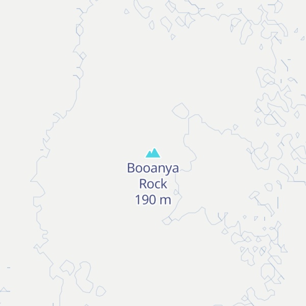 Map of Booanya Rock