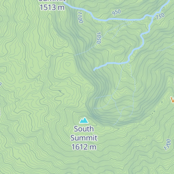 Map of Mount Malinao